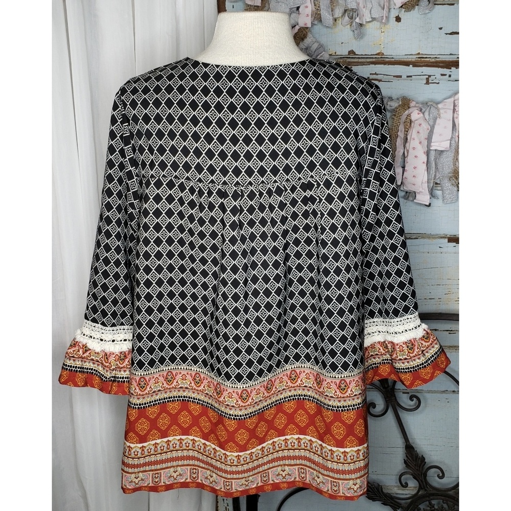 Boho chic plus size duster - Picture 2 of 6